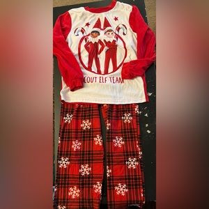 Elf on the shelf Christmas pajamas